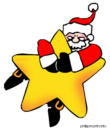 Santa on a star.gif